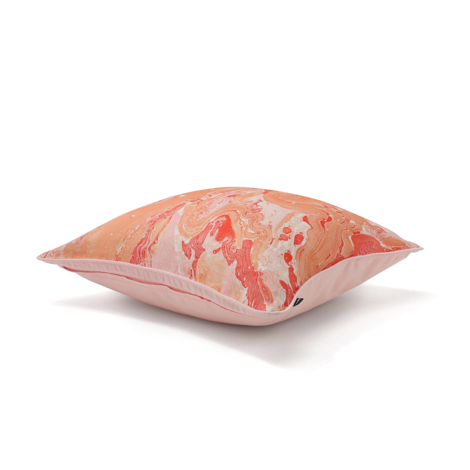 Premium 18x18 Inch Pink Marble Cushion Cover - Soft Decorative Pillow Case for Sofa, Bed, Chair - Home Decor & Living Room Accessories