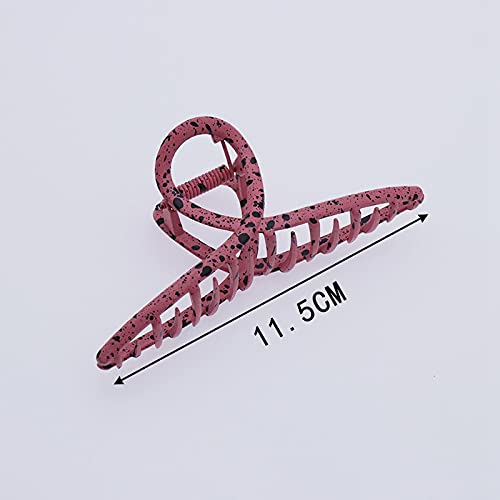 Dorakitten Large Hair Claw Clips 6PCS - Strong Hold Fashion Hair Clips for Women, Elegant Hair Barrettes & Jaw Clips - Perfect for Work, Parties, and Everyday Hairstyles