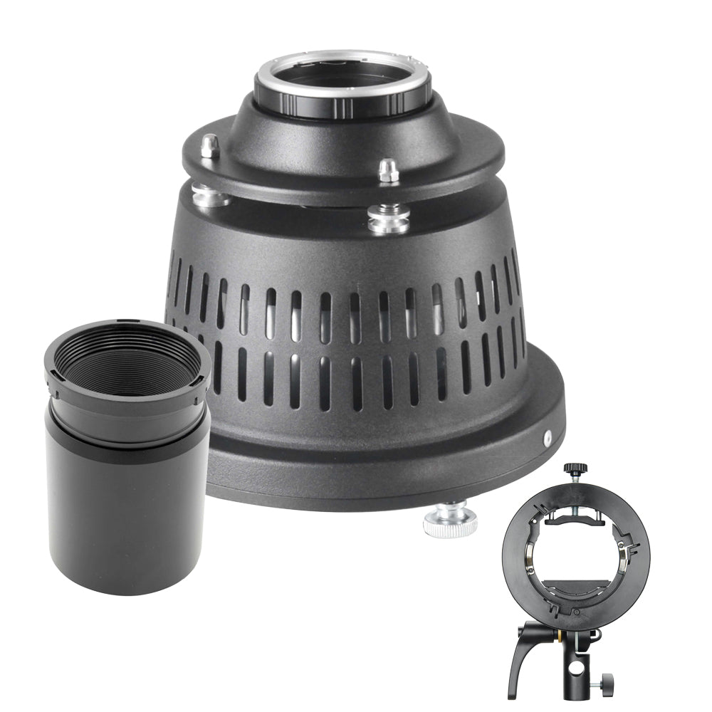 Optical Snoot Spotlight Projector II with 85mm Lens - Professional Photography Lighting Equipment for Studio, Stage, and Product Photography