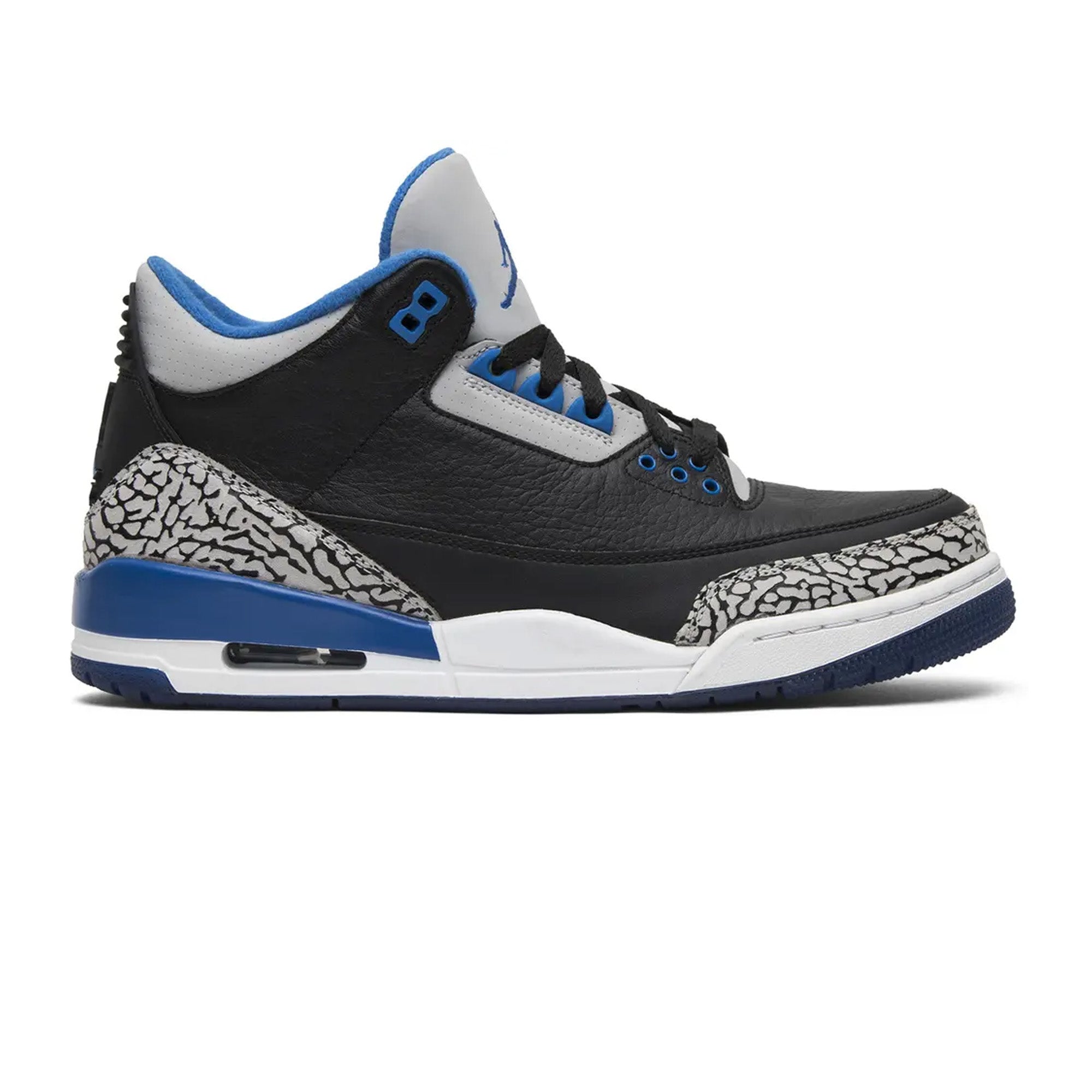 Air Jordan 3 Retro 'Sport Blue' Men's Basketball Shoes (2014 Release) - Classic Sneakers for Streetwear & Casual Outfits