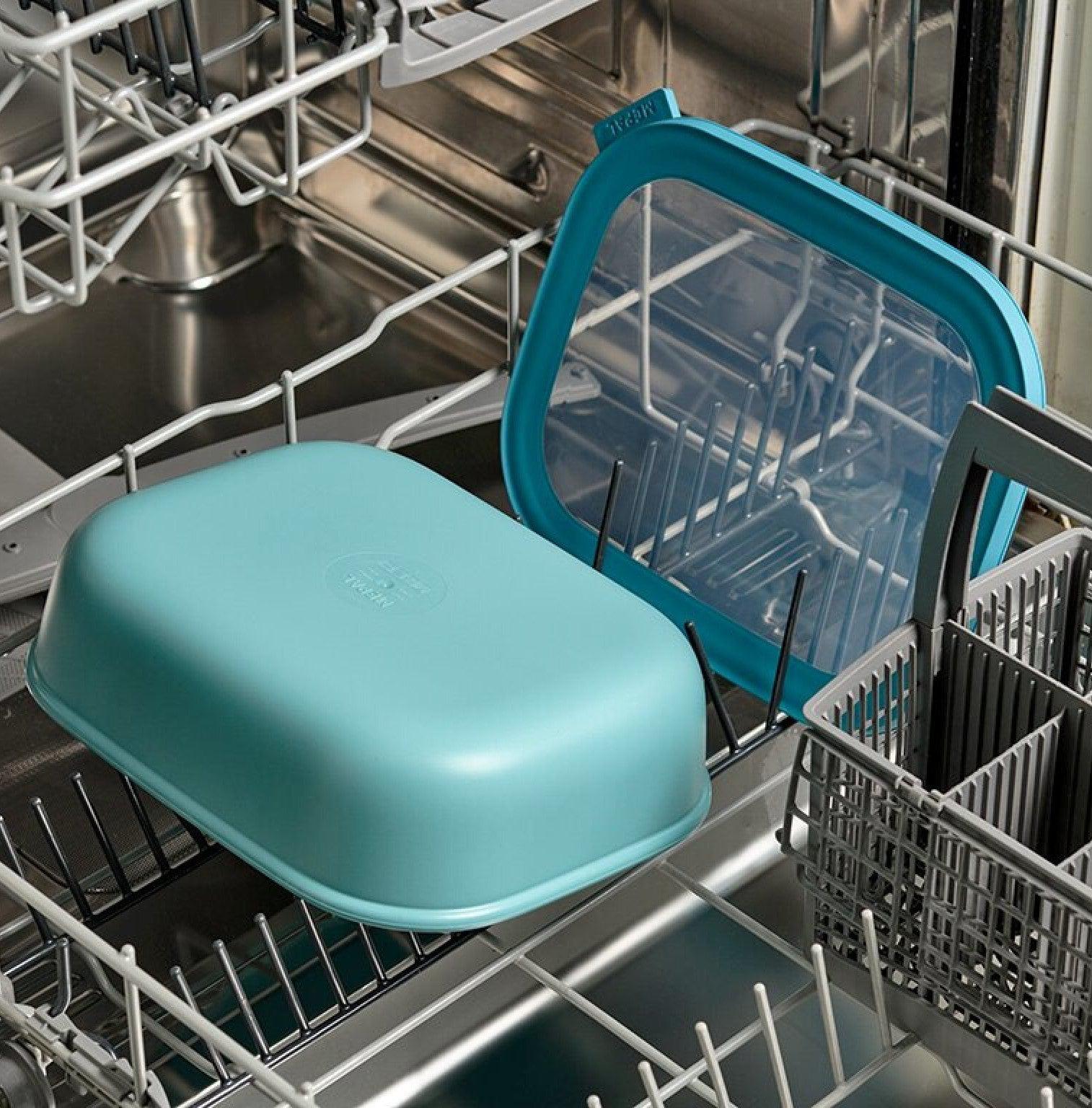 Cirqula 750mL Freezer-Safe Food Storage Container with Airtight Lid - Nordic Sage Green - Perfect for Meal Prep, Leftovers & Freezing Soups