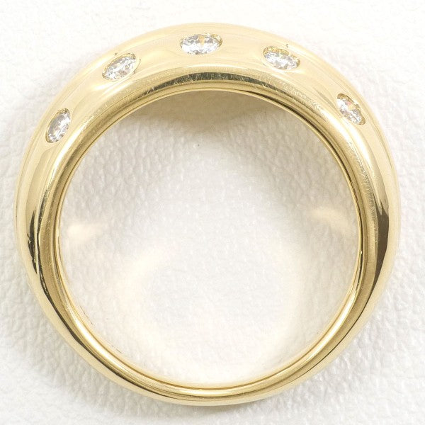 18K Yellow Gold Diamond Ring for Women - Elegant Solitaire Engagement & Wedding Band - Perfect for Proposals, Anniversaries & Special Occasions