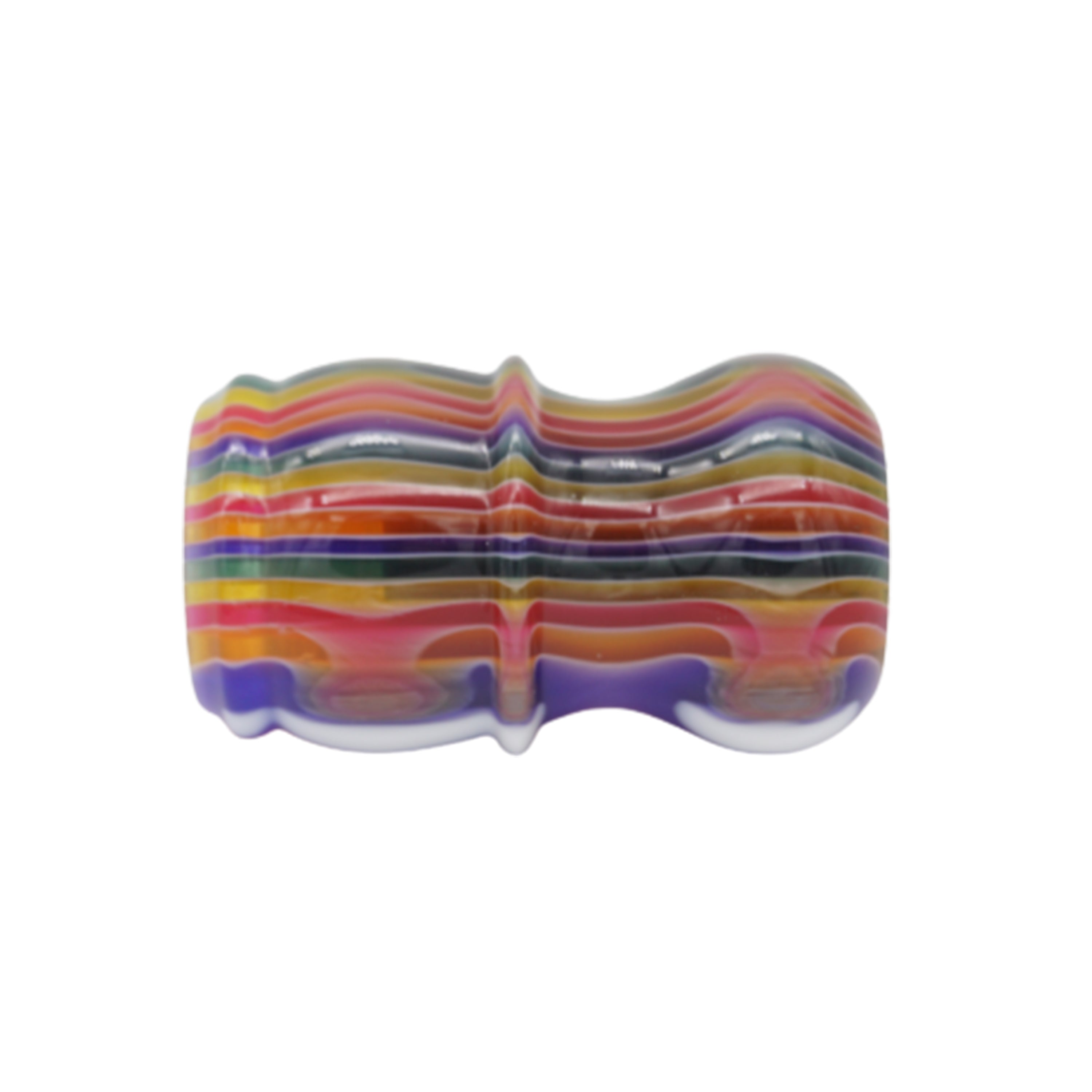 Handcrafted Candy Stripe Shaving Brush Handle - Fits 24mm & 26mm Knots - Perfect for Wet Shaving & Grooming Kits - Luxury Shaving Accessory for Men