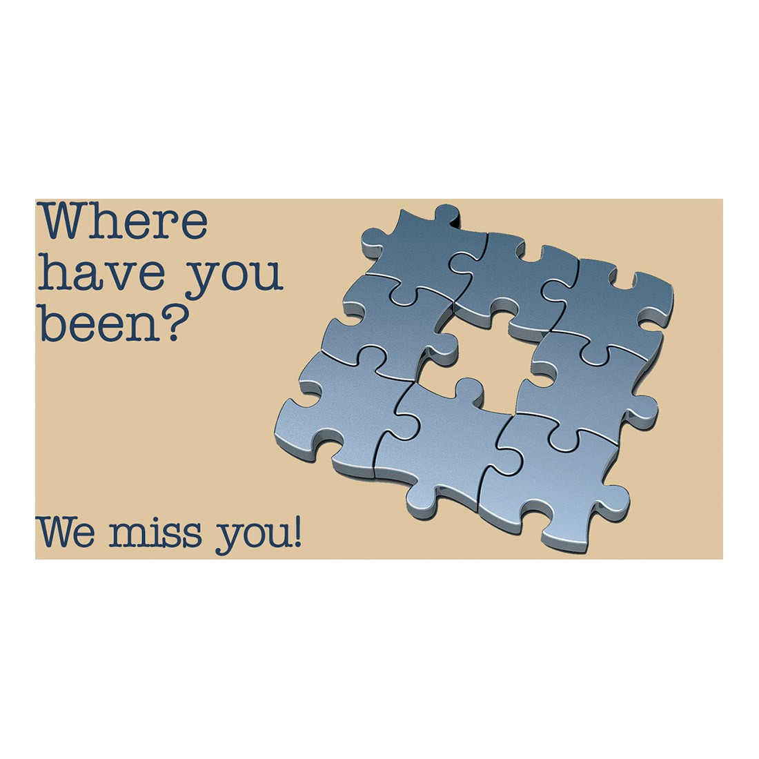 We Miss You Design Suite - Elegant Home Decor & Thoughtful Gifts for Anniversaries, Birthdays & Special Occasions