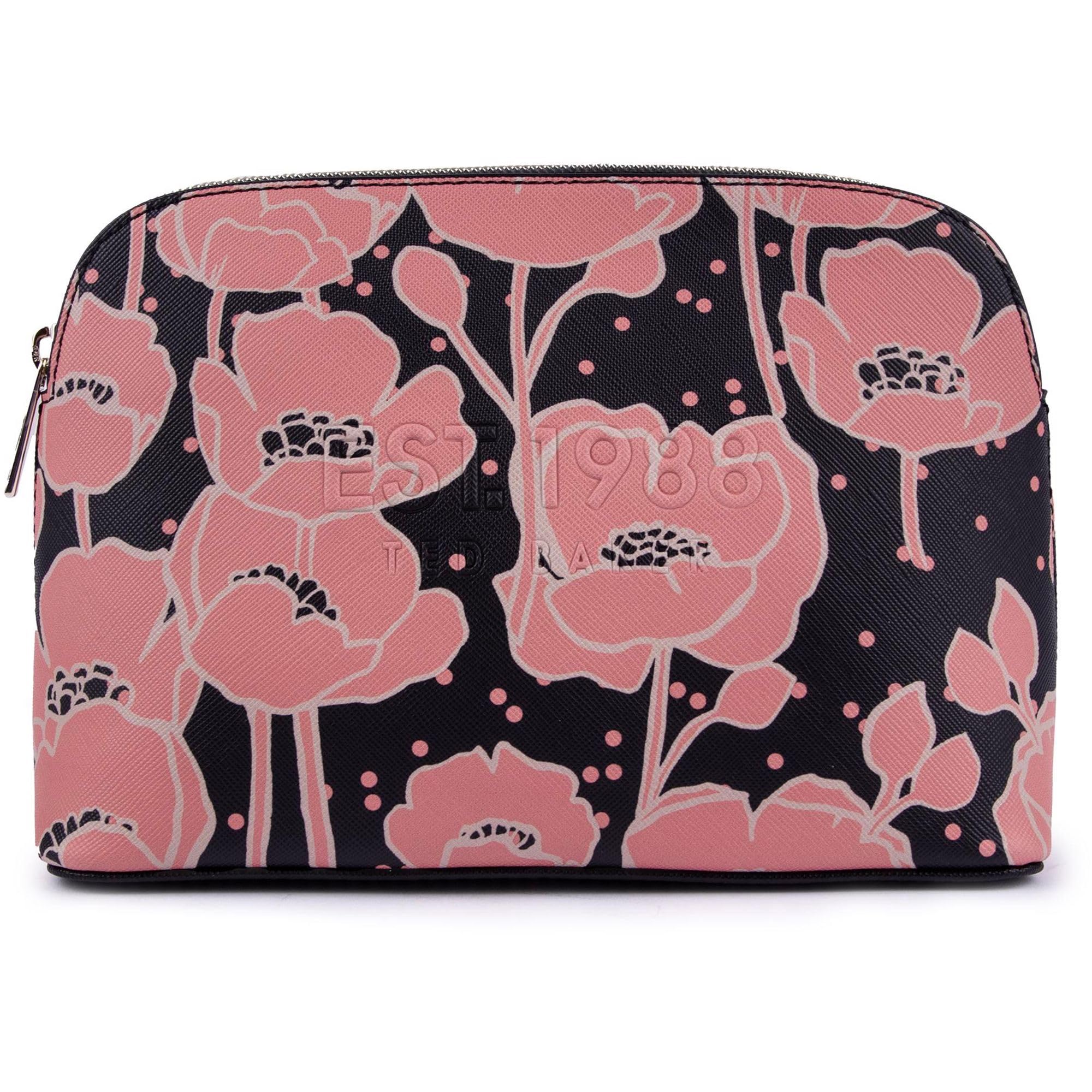 Ted Baker Women's Polyester Cosmetic Bags & Wallets - Black | Travel Makeup Organizer & Clutch for Everyday Use