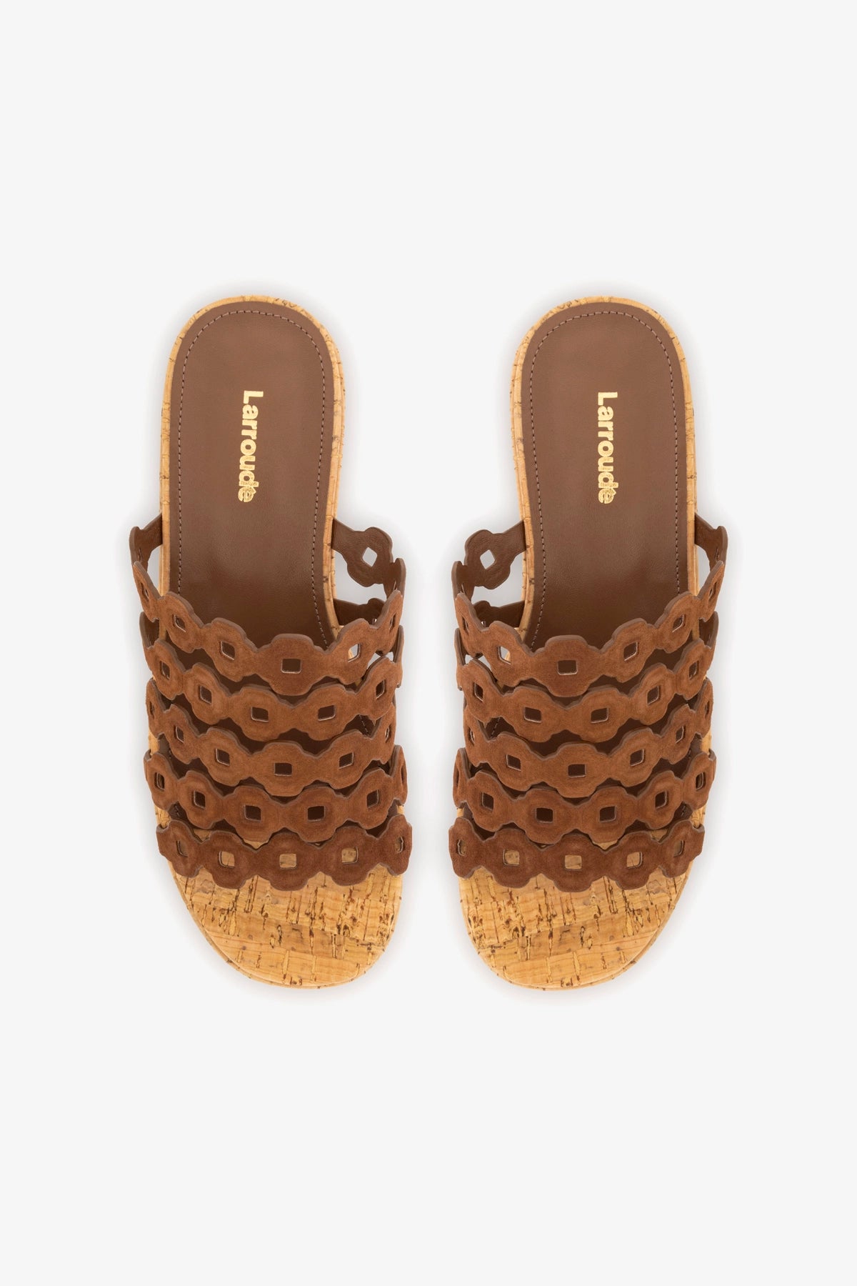 Charli Mule Women's Shoes in Burnt Umber Suede - Comfortable Slip-On Loafers for Casual Wear & Office Outfits