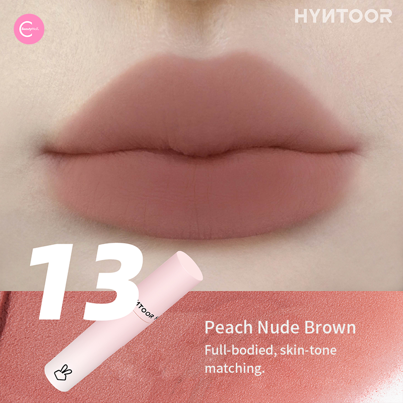 HYNTOOR Black Rabbit Soft Matte Velvet Lip Clay - Long Lasting Vegan Lipstick for Women, Cruelty Free Moisturizing Lip Makeup (Perfect for Date Night, Parties & Everyday Wear)
