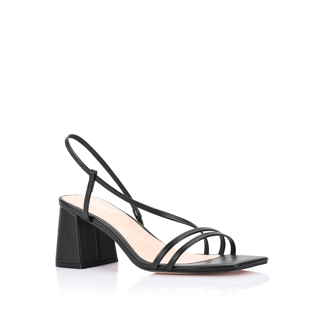 Stormi Women's Block Heel Sandals - Comfortable Black Summer Shoes for Walking, Dating & Outdoor Activities