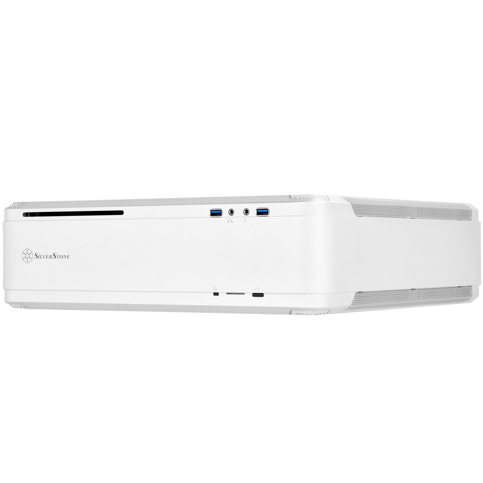 SilverStone FTZ01S Aluminum Mini-ITX/DTX SFX PC Case with PCI-E Riser & Low Profile Fans - Compact Gaming & Home Theater Computer Case for Small Spaces