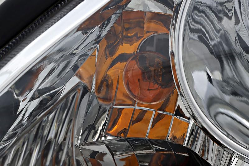 Toyota Sienna Headlights Replacement Set 2006-2010 - Halogen Headlamp Assembly for Driver & Passenger Side - Perfect for Night Driving and Foggy Conditions