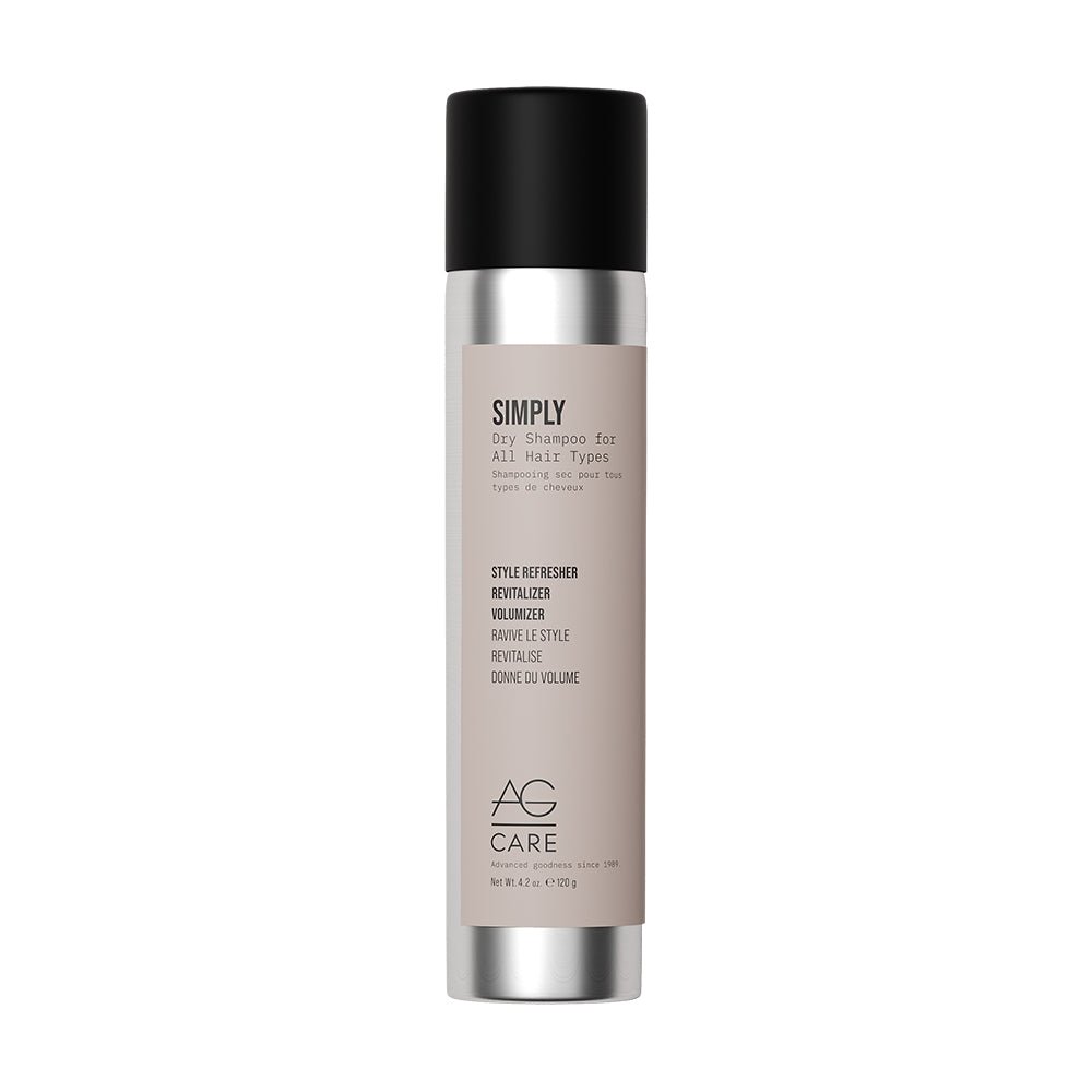 AG Care Simply Dry Shampoo 120g - Volumizing & Refreshing Hair Powder for Oily Scalp | Quick Cleanse Between Washes | Perfect for Travel, Gym & Busy Mornings