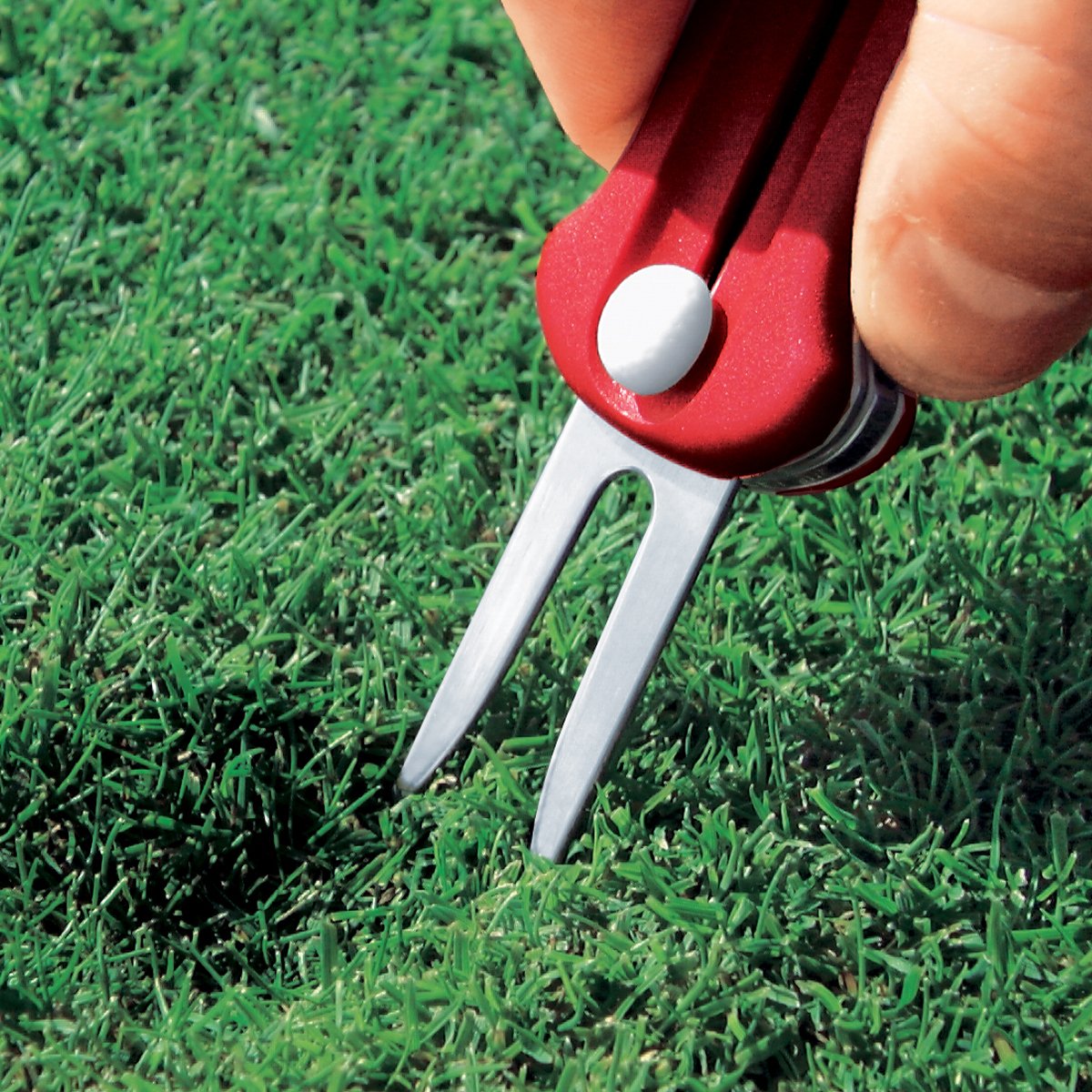 Victorinox Swiss Army Golf Multi-Tool – Compact & Durable Stainless Steel Golf Accessories for On-Course Repairs & Adjustments – Perfect for Golfers, Camping & Outdoor Adventures