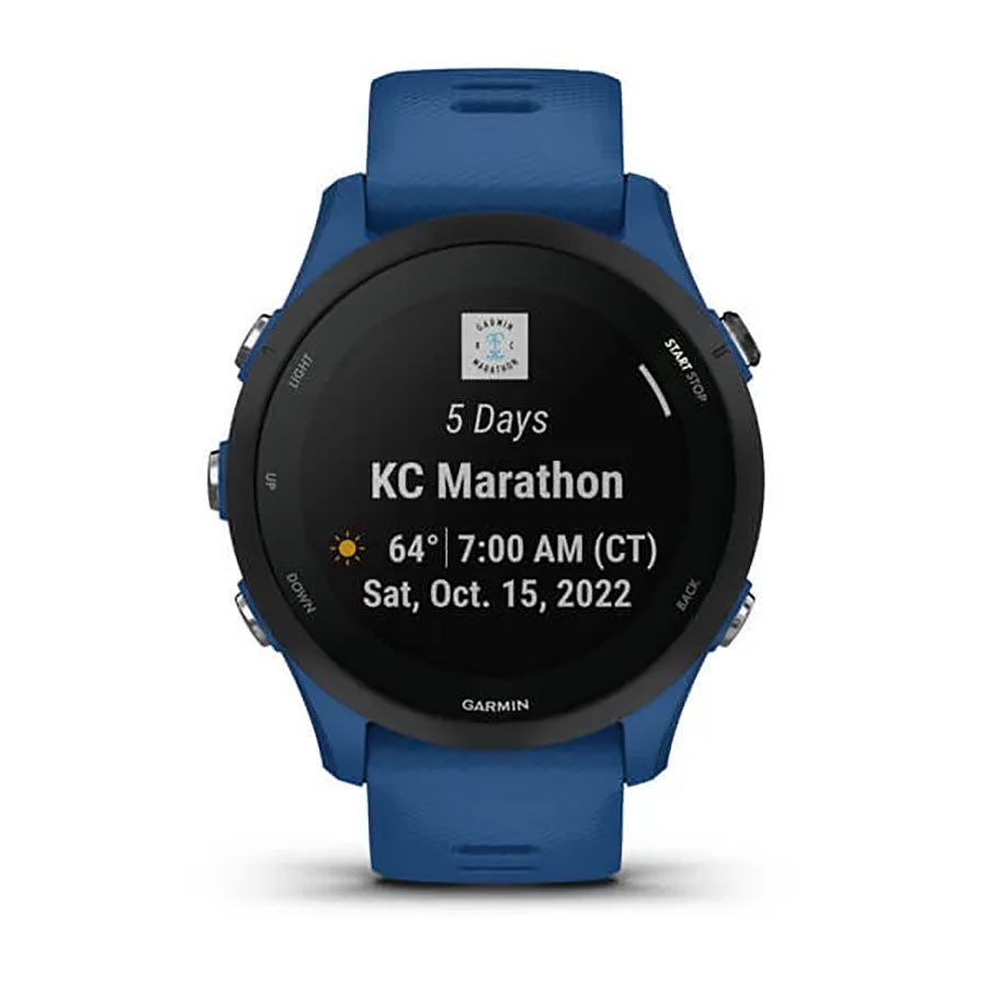 Garmin Forerunner 255 GPS Running Watch - Advanced Performance Metrics, Heart Rate Monitor & Smart Notifications | Perfect for Marathon Training, Hiking & Outdoor Sports