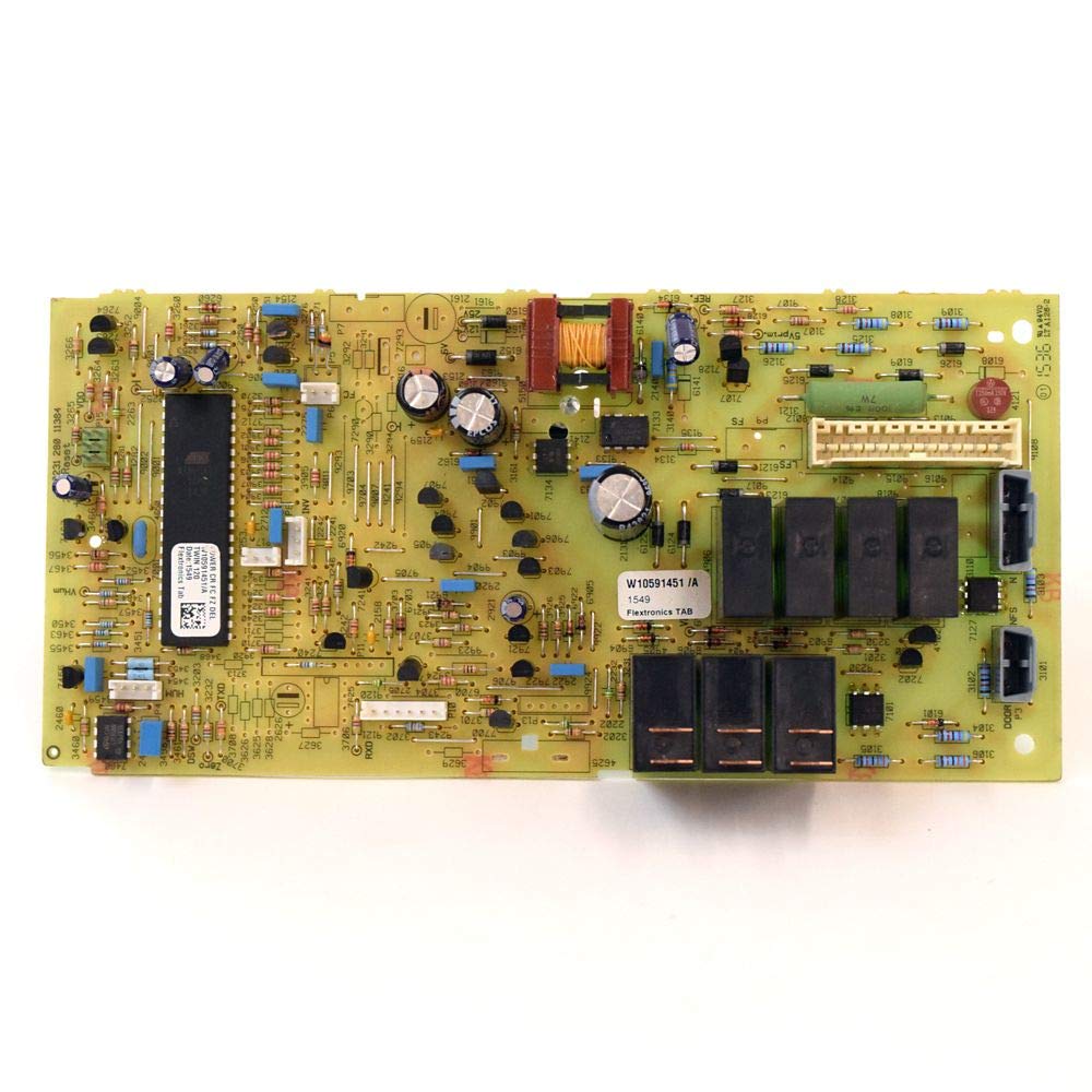 Whirlpool W10350780 Microwave Electronic Control Board - Genuine OEM Replacement Part for Whirlpool Microwaves | Perfect for DIY Repairs & Appliance Maintenance