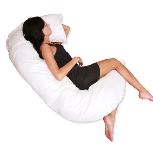 Ultra Soft Full Body Pillow for Adults - Comfortable Pregnancy, Side Sleepers & Back Pain Relief - Perfect for Cuddling, Lounging & Bed Rest (60 Inches)