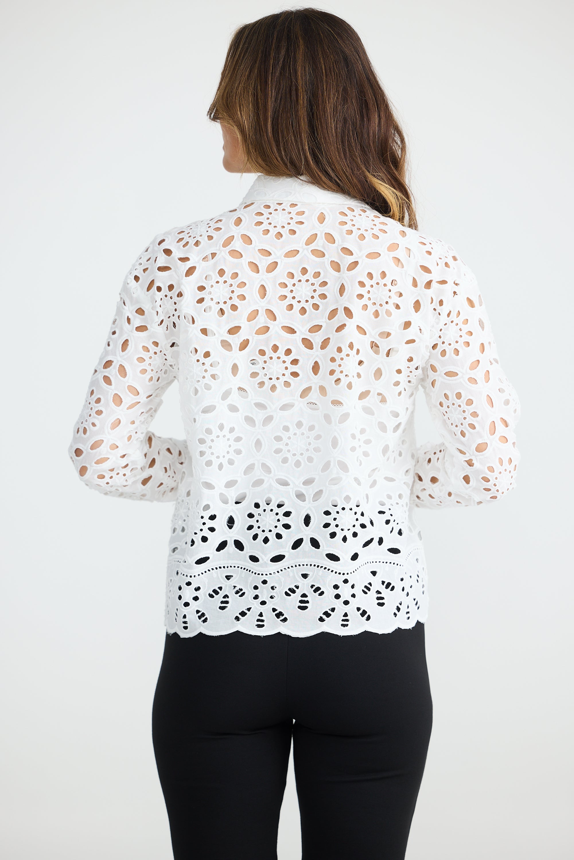 Stylish Mary Jane Shirt for Women - 100% White Cotton Top - Perfect for Casual Wear, Office & Date Nights