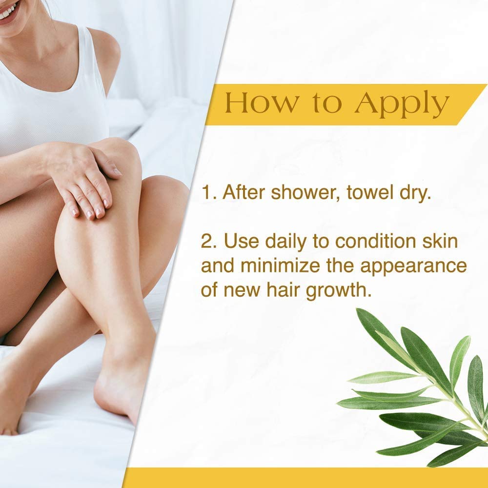 GiGi Post Waxing Treatment & Hair Growth Inhibitor Lotion with Argan Oil - 8 oz Slow Hair Regrowth Formula for Men & Women | Ideal for Smooth Skin After Waxing, Shaving & Hair Removal