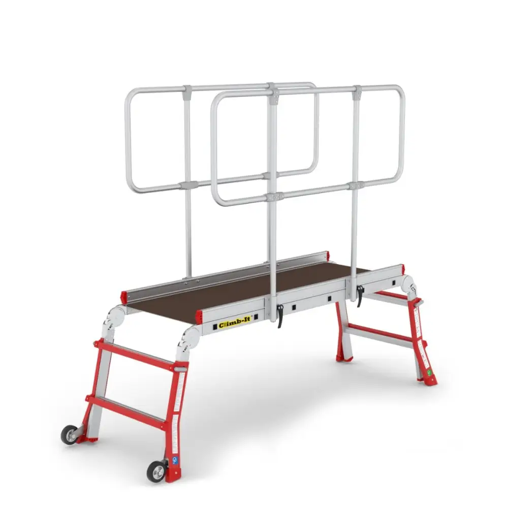 Climb It Telescopic Work Platform - Adjustable Ladder for Home & Construction Use | Perfect for Painting, Repairs & DIY Projects