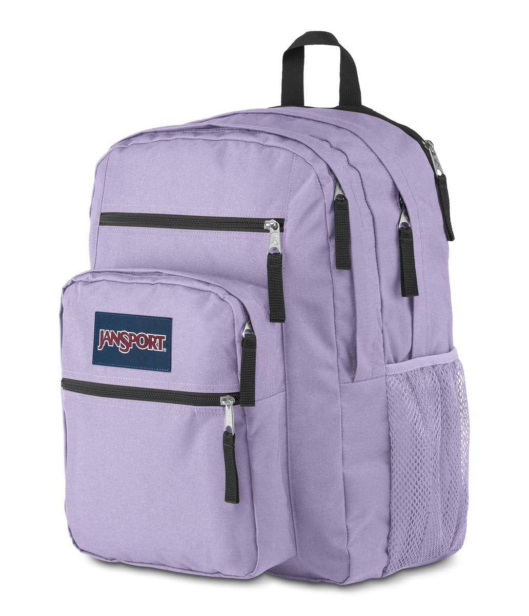 JanSport Big Student Backpack - Lightweight Laptop Backpack for School & College, Pastel Lilac - Perfect for Books, Laptop & Everyday Essentials | Durable & Stylish Backpack for Teens & Adults