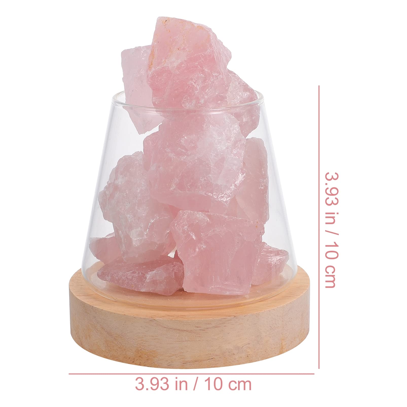 Healifty Natural Essential Oils Diffuser with USB & LED Light Modes - Aromatherapy Salt Rock Lamp for Desk, Bedroom, Living Room | Perfect for Relaxation, Yoga, Meditation & Home Decor