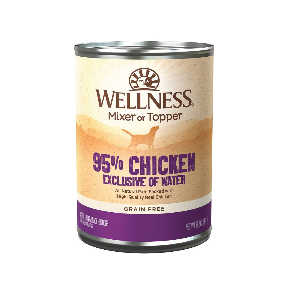 95% Chicken Grain Free Dog Food - High Protein, Natural Ingredients for All Breeds & Ages - Perfect for Sensitive Stomachs & Healthy Skin