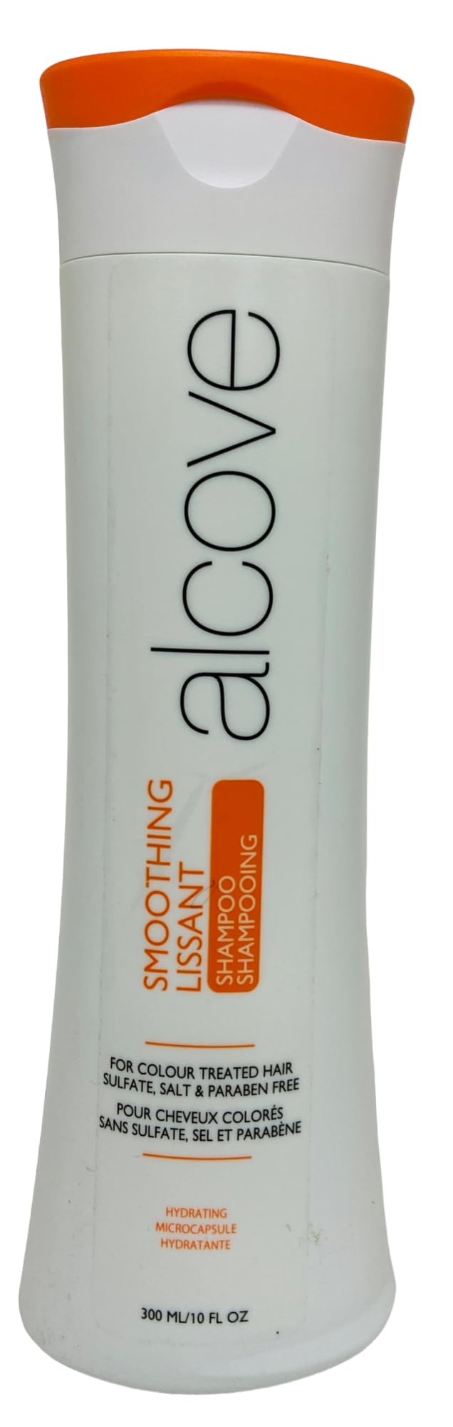 Alcove Smoothing Shampoo for Frizzy Hair - 10 fl oz (300 ml) - Hydrating & Nourishing Formula for Dry, Damaged Hair - Perfect for Daily Use at Home or Salon
