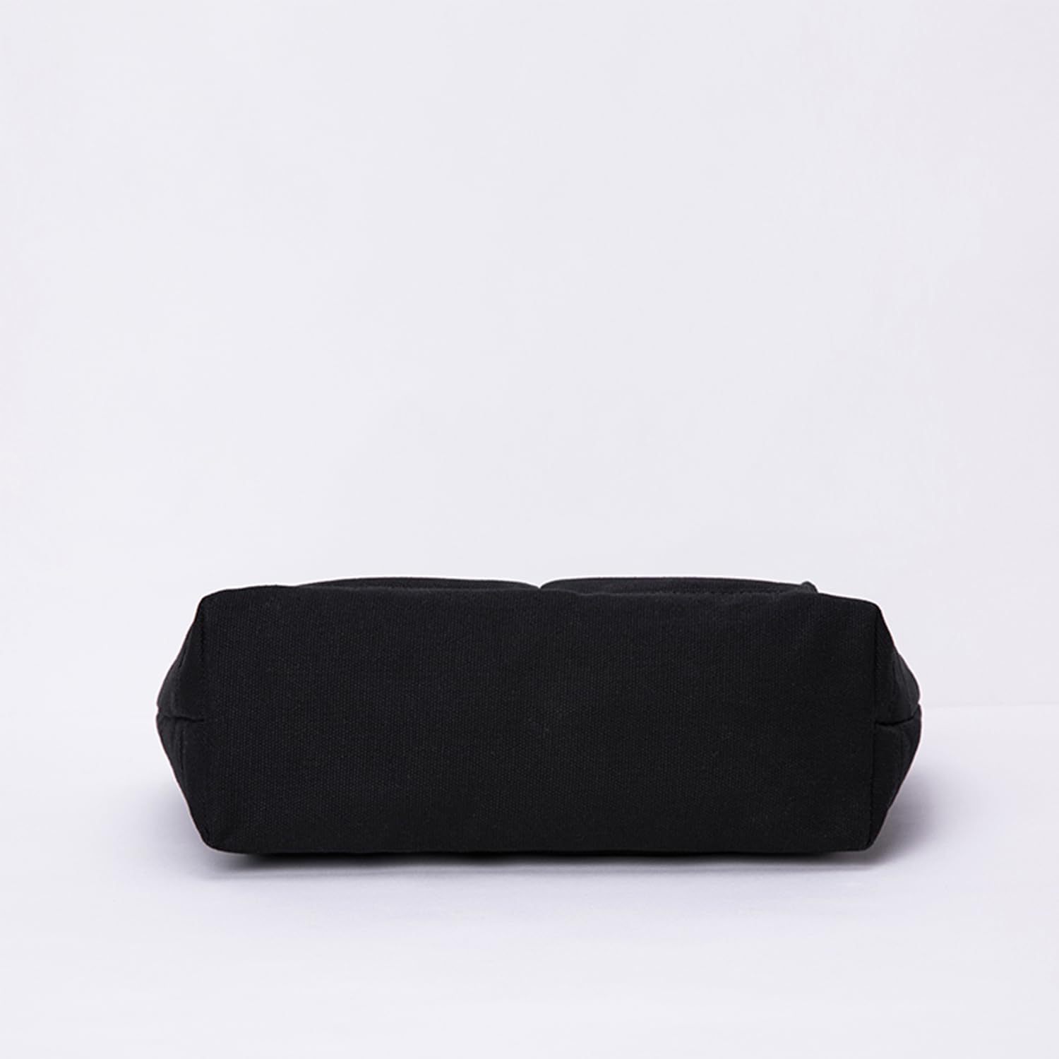 Lightweight Handbag Organizer Insert with Multiple Pockets - Cotton Canvas Storage Organizer for Purses, Cosmetic Bags & Travel Essentials (Medium, Black) - Perfect for Daily Use, Travel & Work
