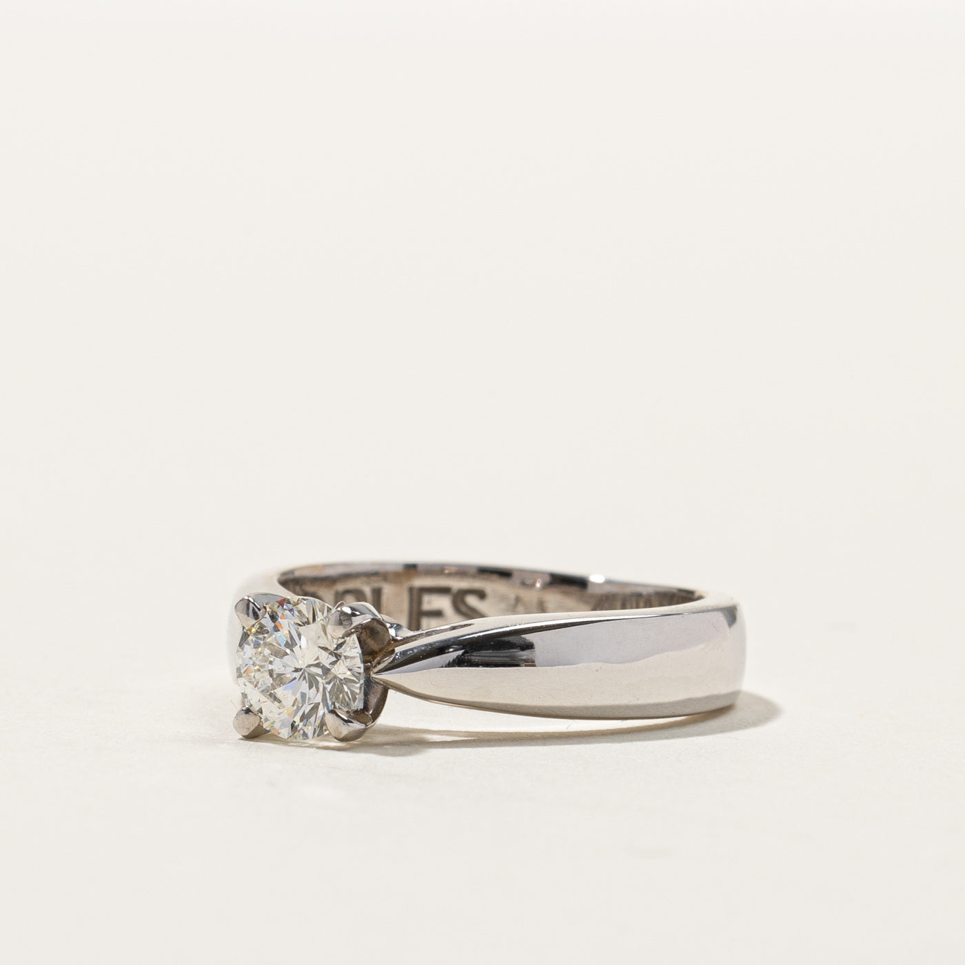 0.50ct Solitaire Diamond Engagement Ring - Size 4.75 | Classic Round Cut Diamond Wedding Band | Perfect for Proposals, Anniversaries & Special Occasions