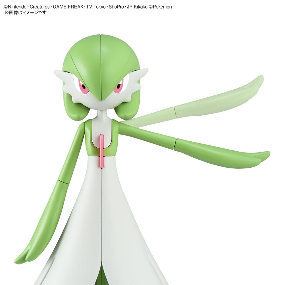 Bandai Pokemon Gardevoir (Sirknight) Model Kit - Buildable Action Figure for Collectors & Fans | Perfect for Display, Gifts & Anime Battles