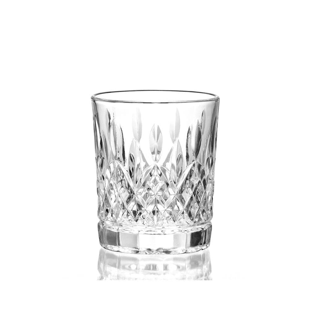 Premium Set of 4 Double Old Fashioned Whiskey Glasses - Heavy Base Crystal Clear Drinking Glasses for Bourbon, Scotch & Cocktails - Perfect for Home Bar, Gifts & Entertaining