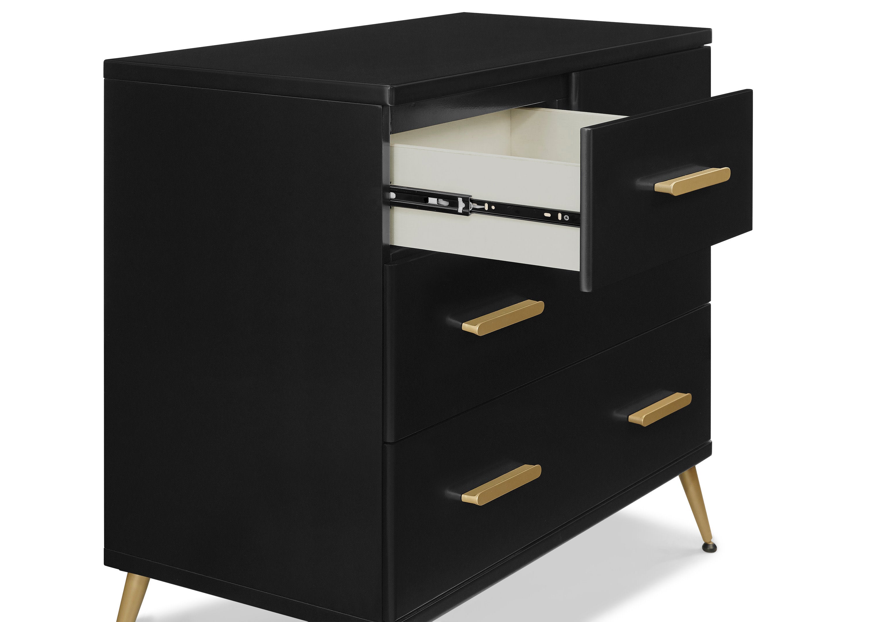 Sloane 4-Drawer Baby Dresser with Changing Table Top & Secure Interlocking Drawers - Perfect for Nursery Organization and Diaper Changing Station