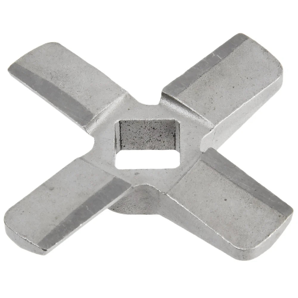 #22 Stainless Steel Meat Grinder Blade - Heavy Duty Replacement Part for Home & Commercial Use - Perfect for Grinding Beef, Pork, Chicken & Sausage Making