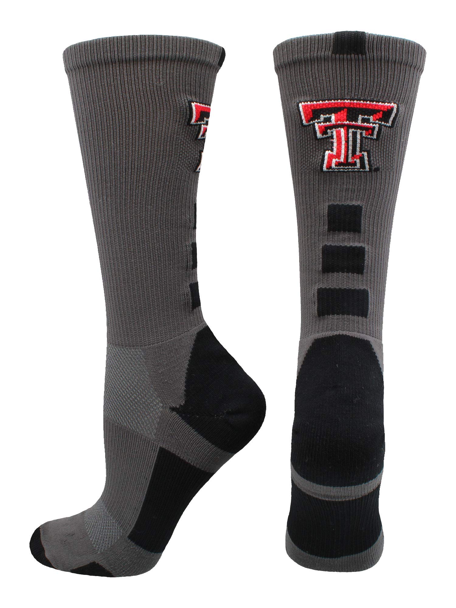 Texas Tech Red Raiders Crew Socks - Comfortable Cotton Athletic Socks for Men & Women - Perfect for Game Day, Sports, and Casual Wear