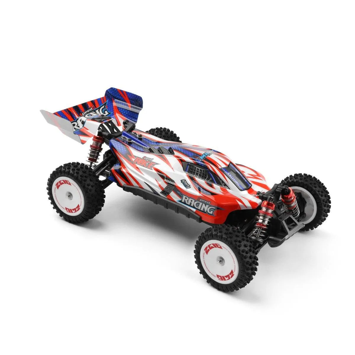 WLtoys 124008 1/12 Scale Brushless RC Buggy - 4WD High Speed Remote Control Car with 2.4Ghz, 60km/h - Perfect for Off-Road Racing, Backyard Driving & RC Hobby Enthusiasts