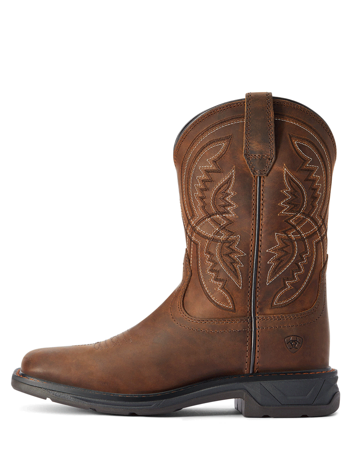 Ariat Kids WorkHog XT Coil Western Boots for Boys & Girls - Durable Leather Cowboy Boots for Riding, Ranch Work & Outdoor Adventures