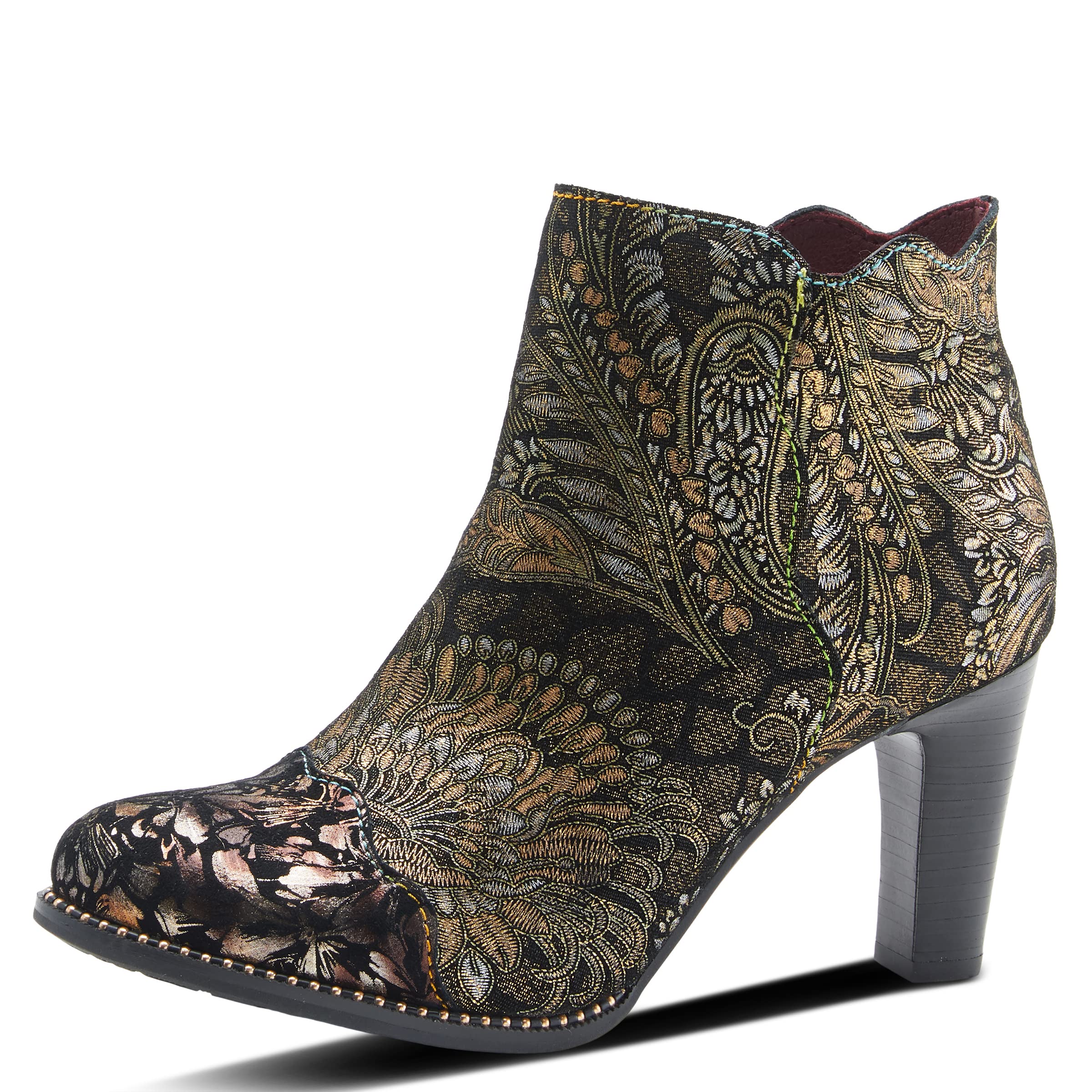 L'Artiste by Spring Step Women's Smokin Hot Fashion Boots - Stylish Ankle Booties for Women, Comfortable Heeled Boots for Casual Outings & Date Nights
