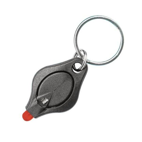 Fun and Games Micro Light II Red LED - Mini Flashlight for Camping, Hiking, Emergency Kits & Nighttime Adventures