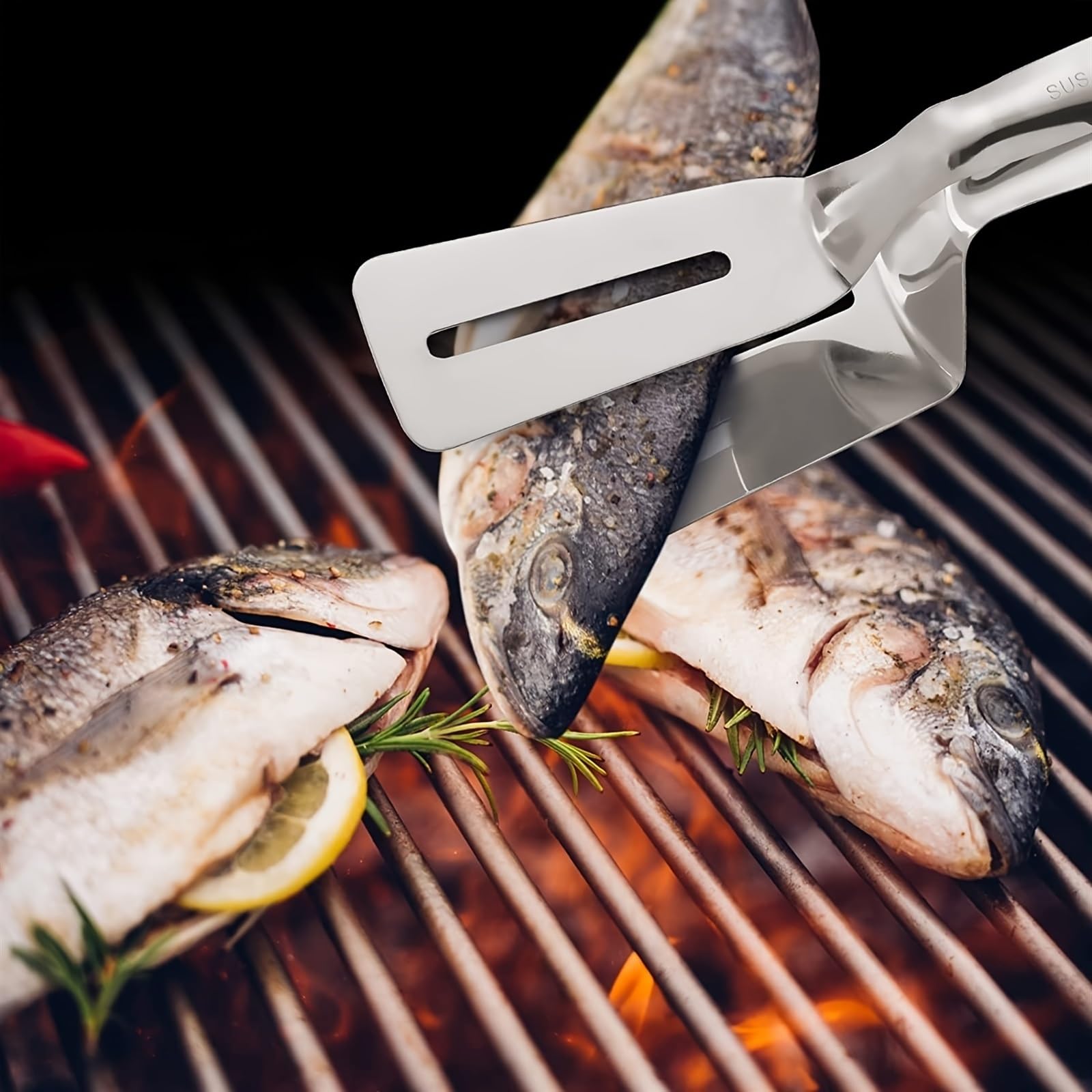 Professional Stainless Steel Hair Removal & Food Tweezers Set - BBQ, Baking, Cooking, Frying Utensil for Bread, Fish, and More - Perfect for Kitchen, Salon, and Beauty Use