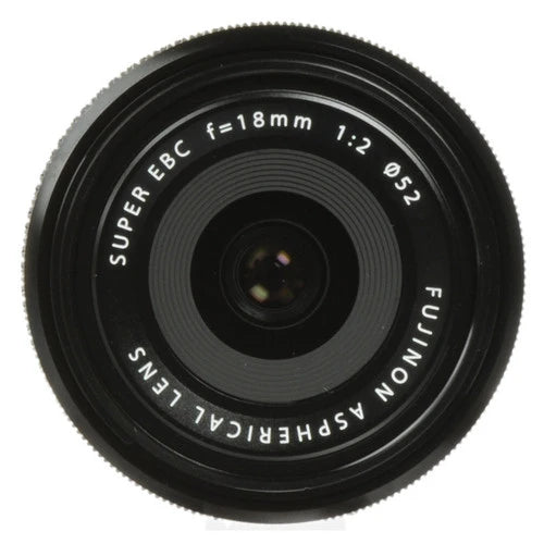 FUJIFILM XF 18mm f/2 R Wide-Angle Prime Lens for X-Mount Cameras - Perfect for Street Photography, Travel & Landscape Shots