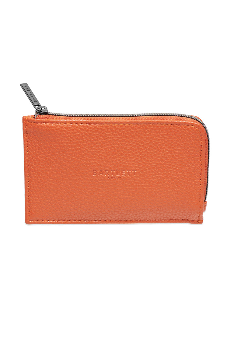Men's Slim RFID Blocking Zipper Wallet - Compact Leather Card Holder for Cash & Credit Cards - Perfect for Travel, Business & Everyday Use