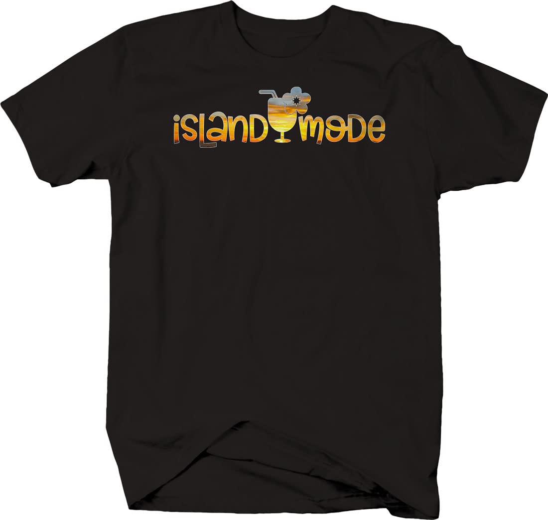 Impact Art Island Mode Tropical Softstyle T-Shirts - Comfortable Casual Wear for Beach, Vacation & Summer Outfits