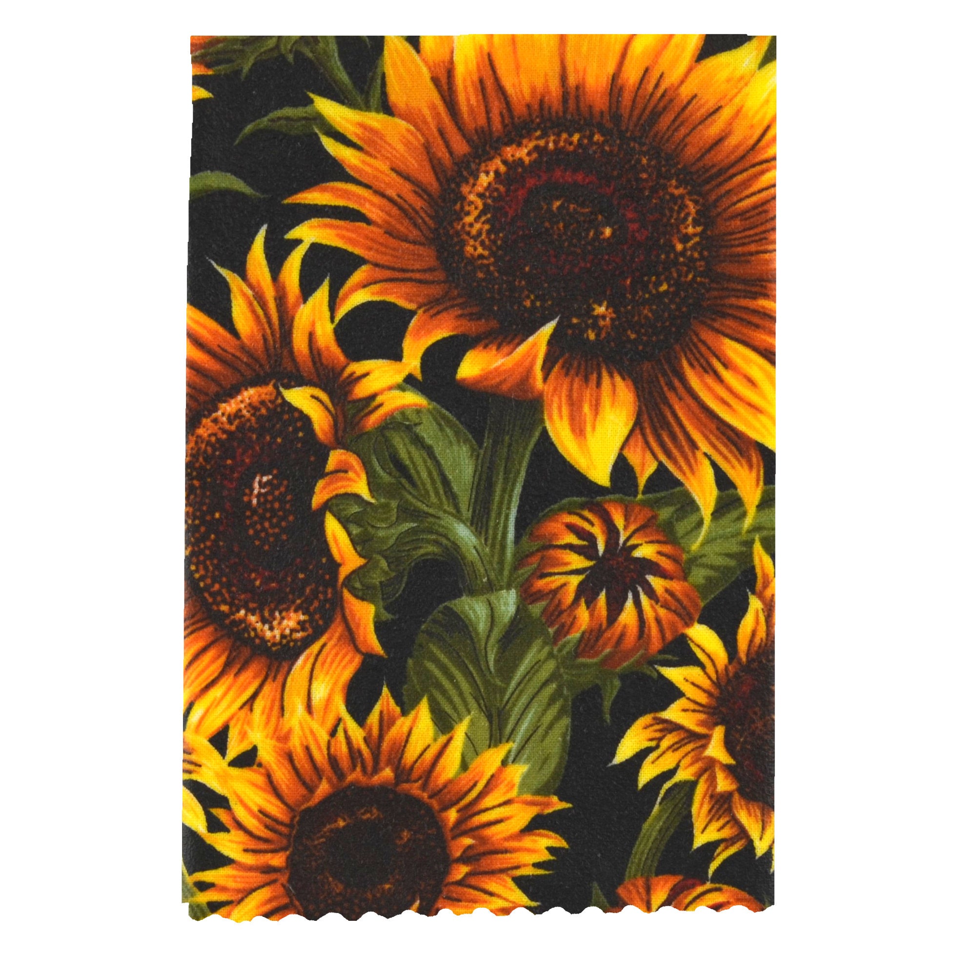 Eco-Friendly Large Beeswax Food Wrap - Reusable & Sustainable Sally's Sunflowers Design - Perfect for Food Storage, Lunch Wrapping & Freshness Preservation
