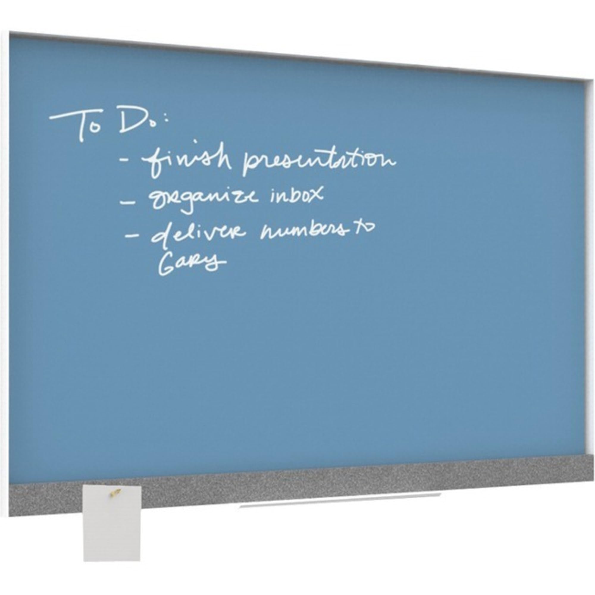 U Brands Magnetic Glass Dry-Erase Board - 48