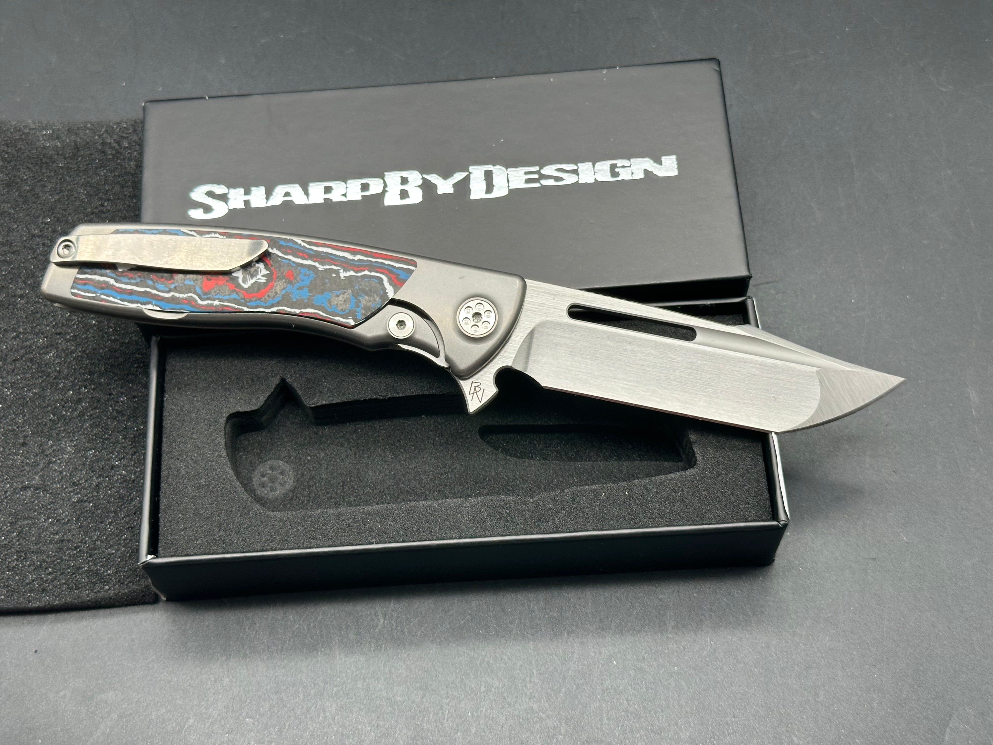 Sharp By Design Mini Evo Flipper Knife - 3.25