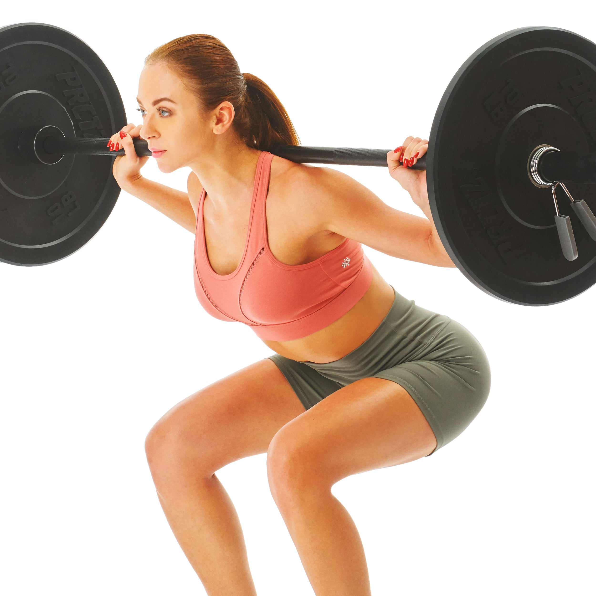 PRCTZ 7 ft Olympic Barbell with 2 Sleeve Diameter - Professional Weightlifting Bar for CrossFit, Powerlifting & Home Gym Workouts