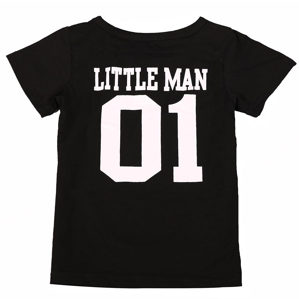 Big Man Little Man Matching T-Shirts for Father and Son - Cute Family Outfits for Casual Wear, Holidays & Photo Shoots