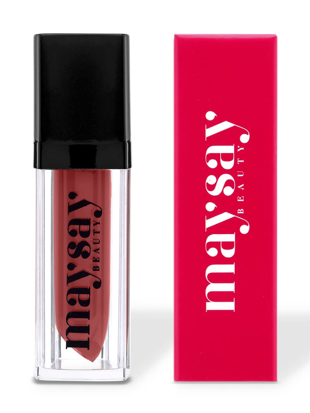 MaySay Beauty Truly Juicy Lip & Cheek Tint - Apple Topple | Natural Blush & Lip Stain | Long-Lasting Hydrating Makeup for Everyday Wear & Special Occasions