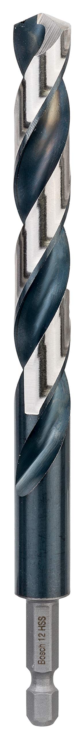 Bosch Professional Impact Control HSS Twist Drill Bit Set - 12mm x 101mm x 151mm Metal Drill Bits for Impact Drills - Perfect for Metalworking, Construction, and DIY Projects