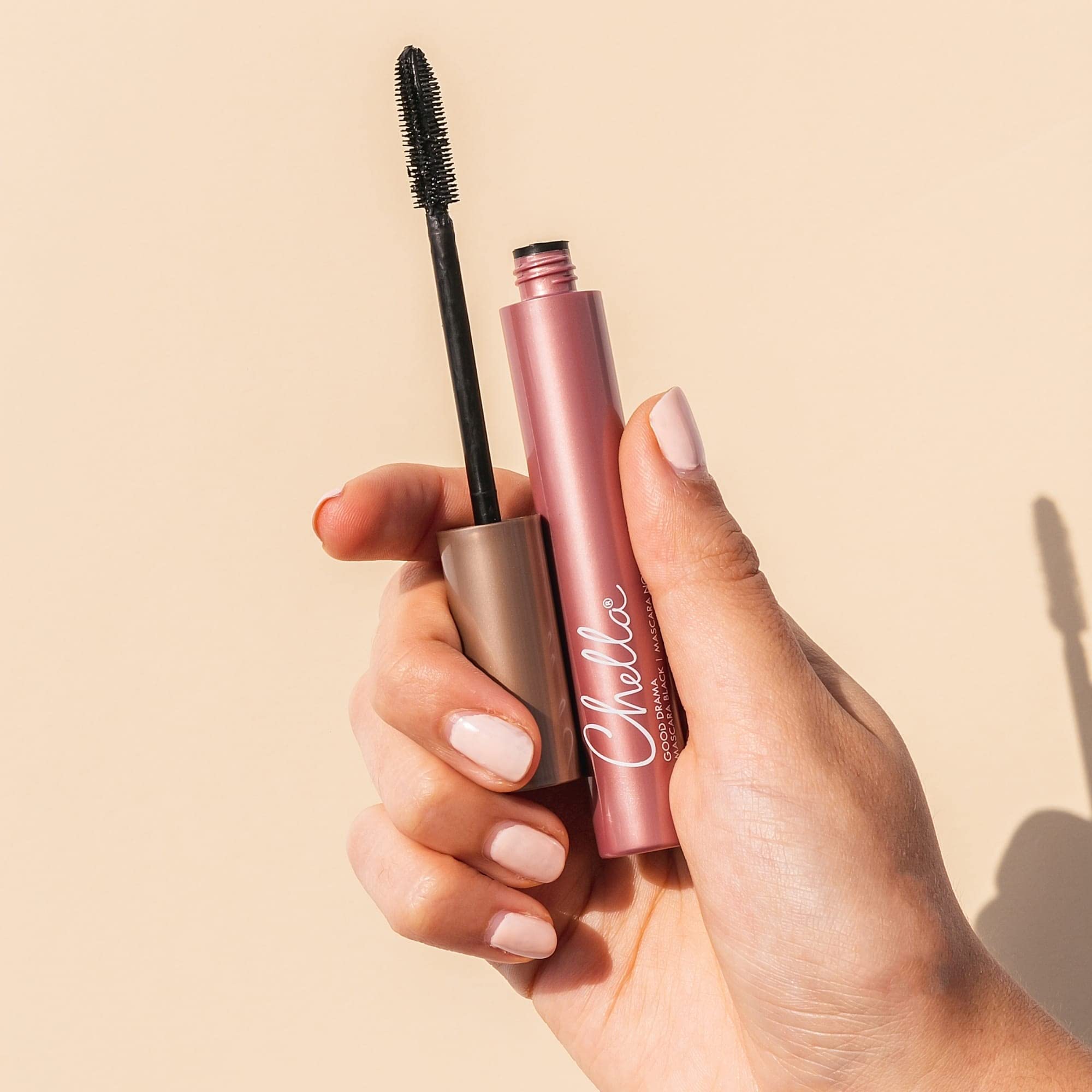 Chella Good Drama Vegan Mascara & Eyebrow Pencil Set - Cruelty-Free Auburn Beauty Kit for Natural Look | Perfect for Everyday Makeup & Special Occasions