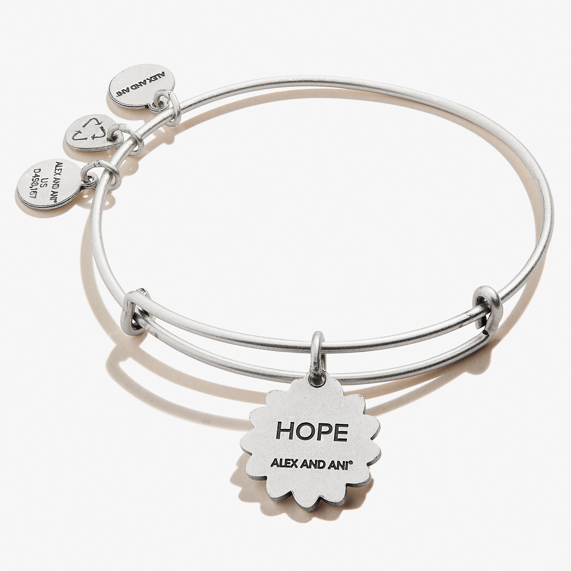 Daisy Charm Bangle Bracelet for Women - Elegant Floral Adjustable Cuff Bracelet - Perfect for Daily Wear, Parties, and Gifts